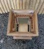 Product image 8 of the product “Japanese style garden lantern Fukui made of Bangkirai hardwood ”